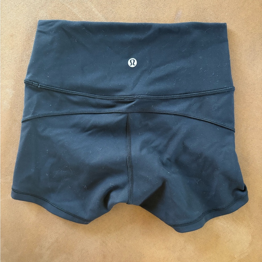 lululemon athletica Black Athletic Shorts
